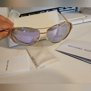 NWT mk sunglasses aviator